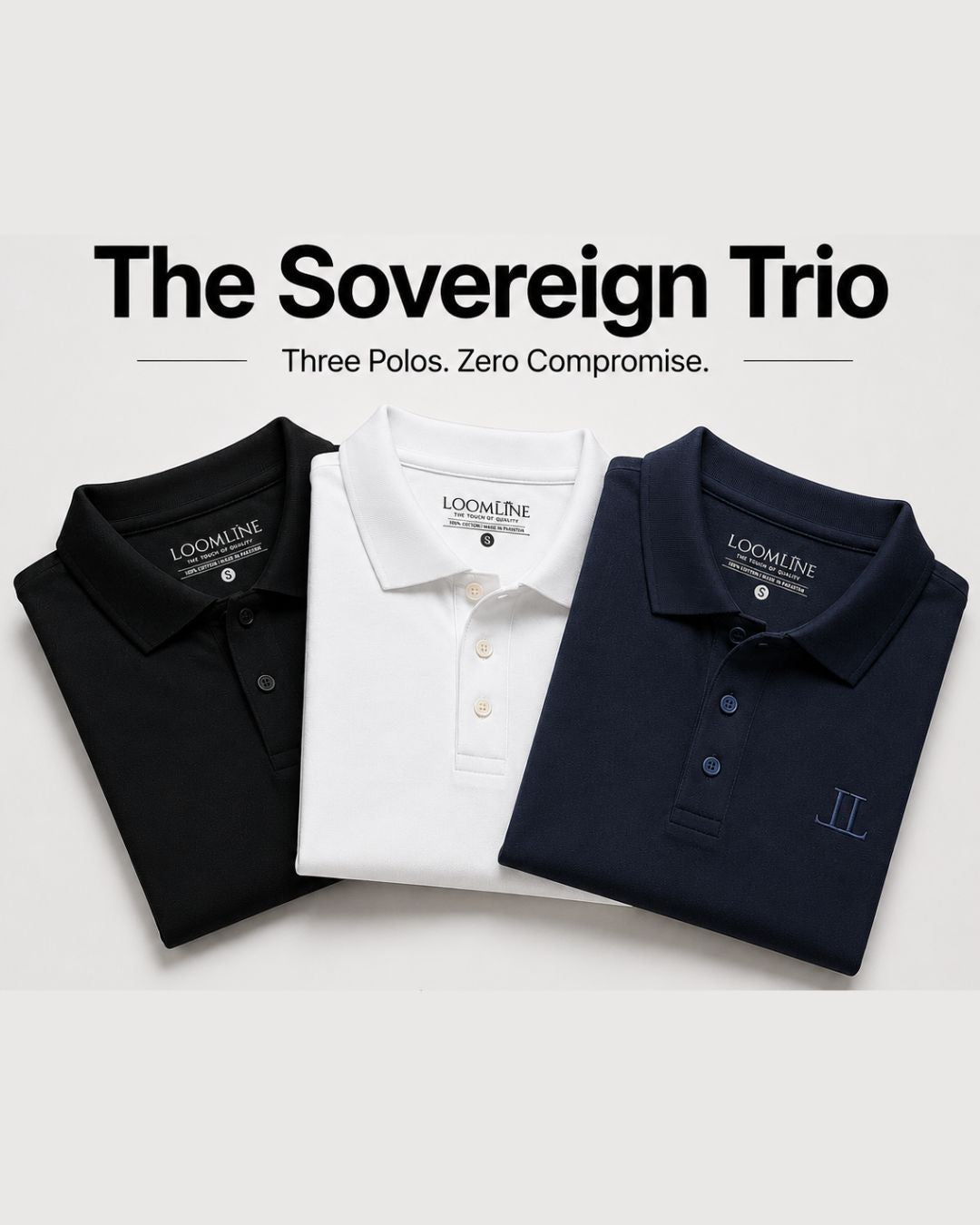 Pack of 3 Polos