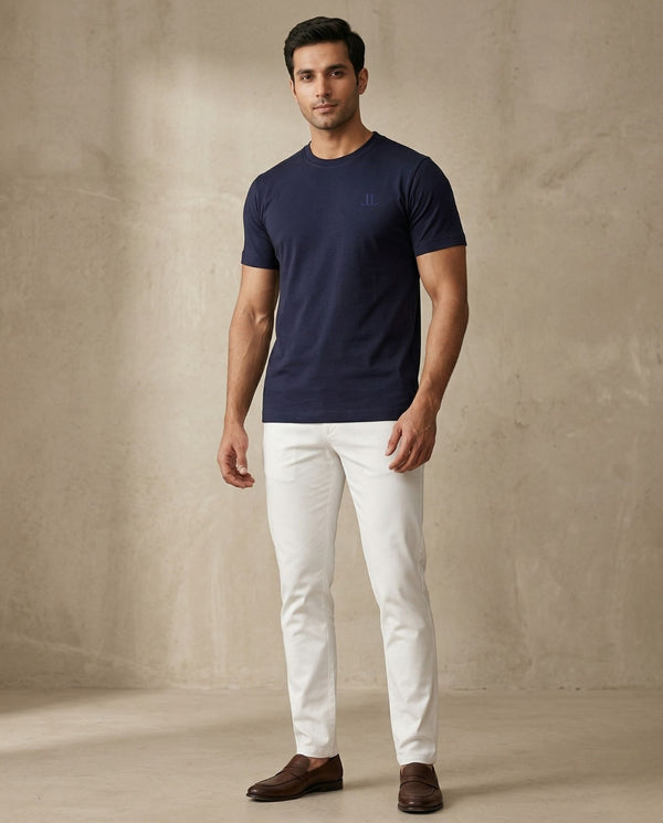 The Courtyard Tee Navy
