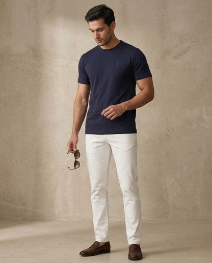 The Courtyard Tee Navy