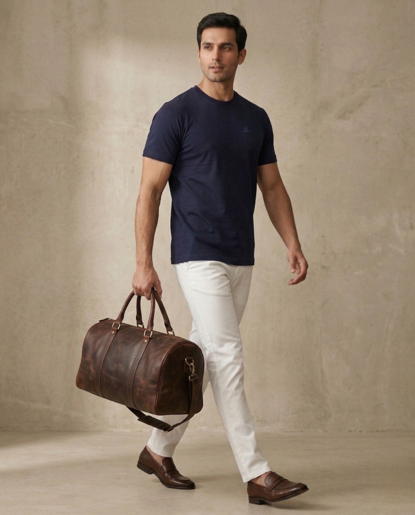 The Courtyard Tee Navy