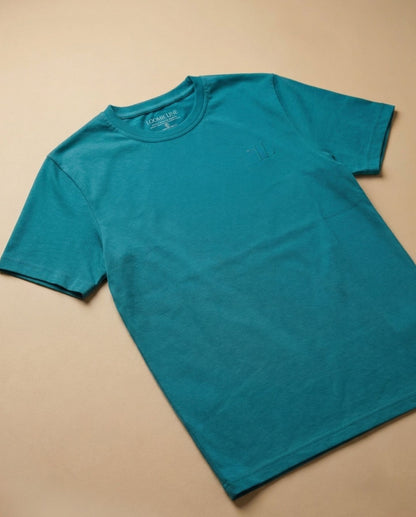 The Courtyard Tee Sky Blue