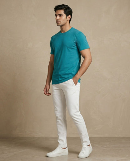 The Courtyard Tee Sky Blue