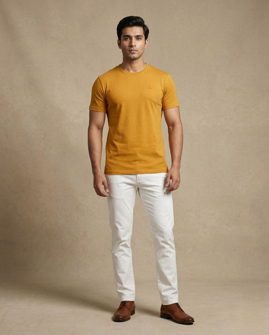 The Courtyard Tee Yellow
