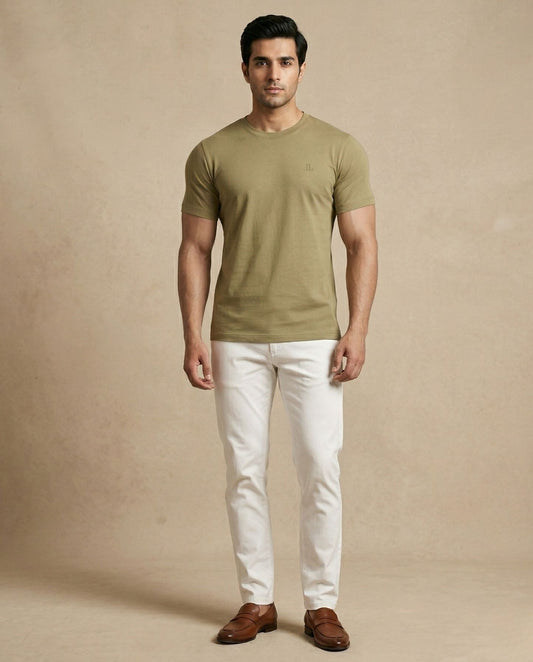 The Courtyard Tee Sage Green