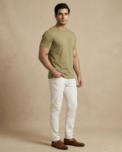The Courtyard Tee Sage Green