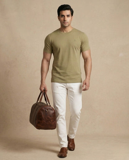 The Courtyard Tee Sage Green
