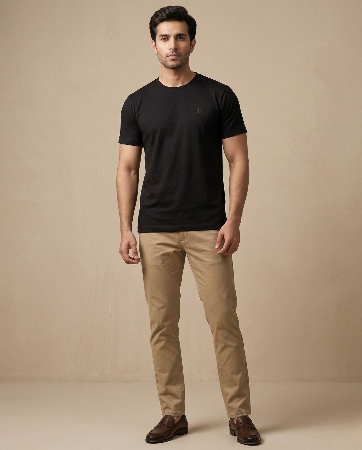 The Courtyard Tee Black