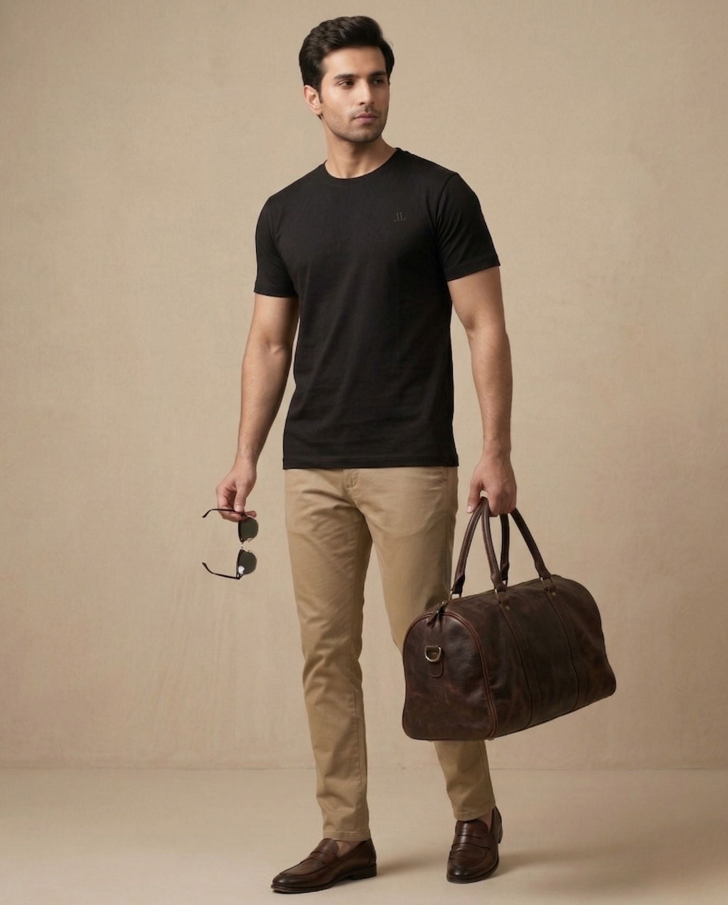 The Courtyard Tee Black