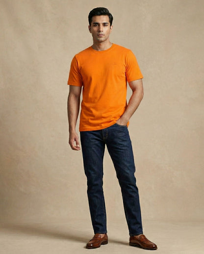The Courtyard Tee Orange