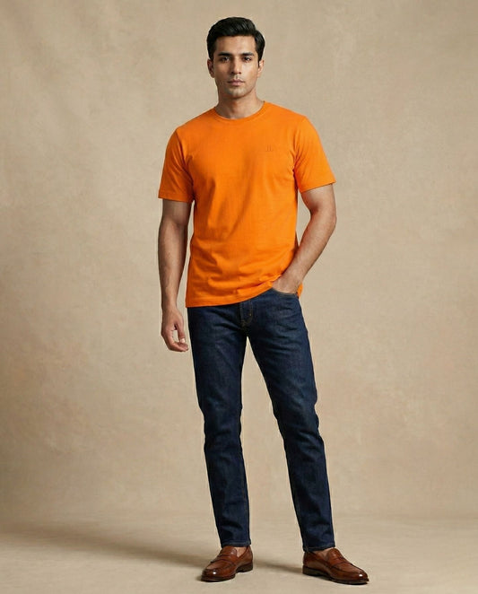 The Courtyard Tee Orange