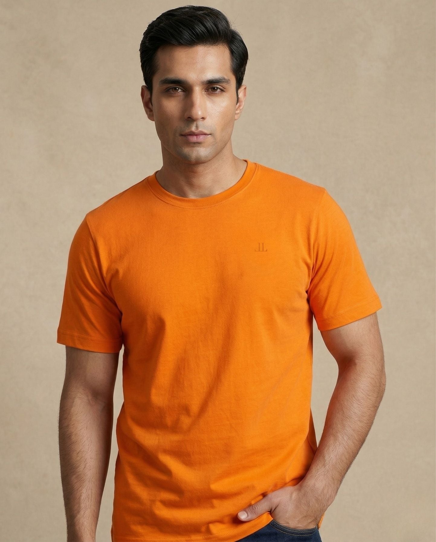 The Courtyard Tee Orange