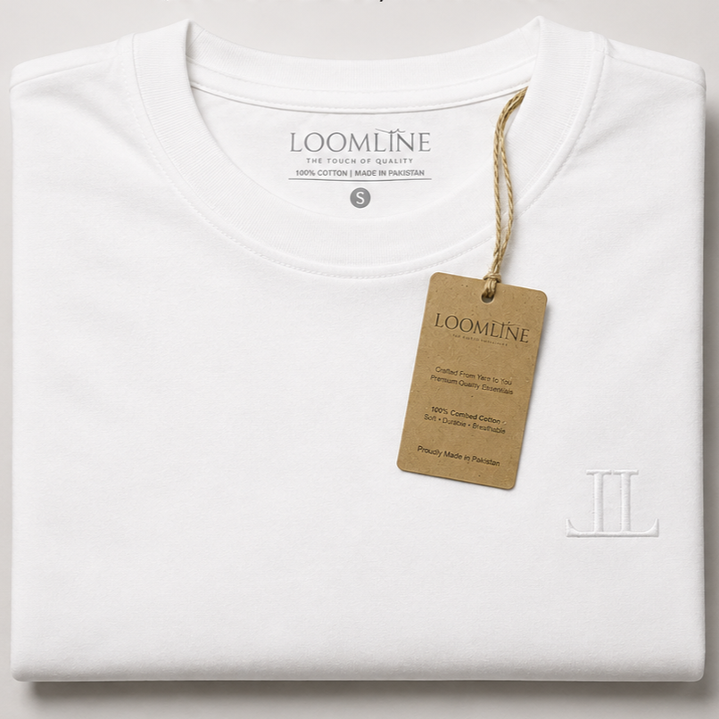 The Courtyard Tee White